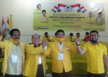 H.Ivan Wirata Resmi Nahkodai DPD II Kab Muaro Jambi Masa Bakti 2020-2025