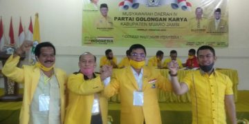 H.Ivan Wirata Resmi Nahkodai DPD II Kab Muaro Jambi Masa Bakti 2020-2025