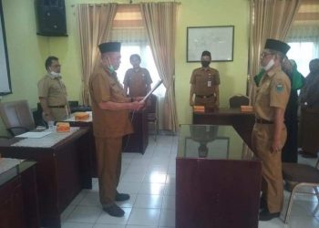 Bupati Syahirsah lantik Pejabat P2UPTD