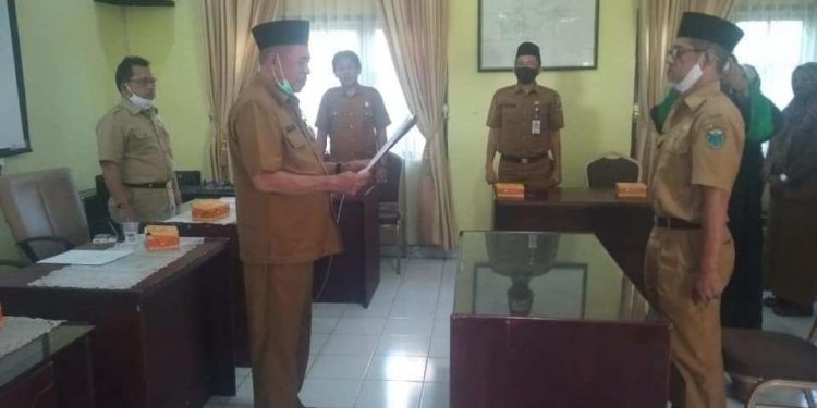 Bupati Syahirsah lantik Pejabat P2UPTD