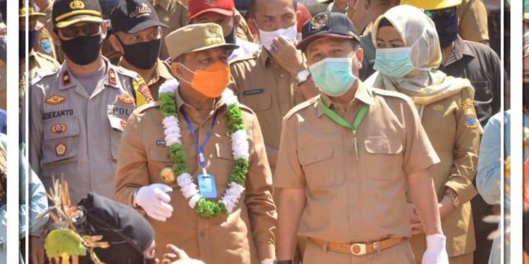 Bupati Batanghari Sambut Kunker Gubernur Jambi ke Desa Karya Mukti