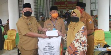 Dampingi Gubernur Salurkan JPS, Safrial : Kerjasama Baik, Kunci Minimalkan Tumpang Tindih Data