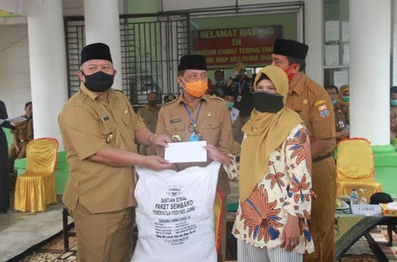 Dampingi Gubernur Salurkan JPS, Safrial : Kerjasama Baik, Kunci Minimalkan Tumpang Tindih Data