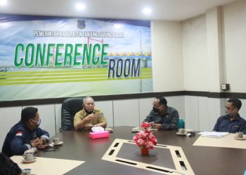 Bupati Safrial Terima Audiensi Forum Jurnalis Tanjung Jabung Barat