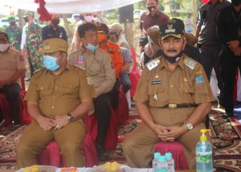 Wabup Amir Sakib Ikuti Apel Siaga Pencegahan dan Pengendalian Karhutla