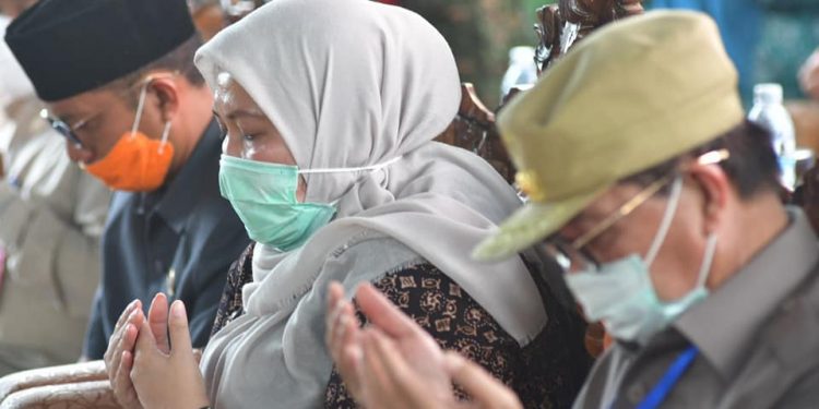 Bupati Muaro Jambi Dampingi Gubernur Jambi Kunker ke Bahar Selatan