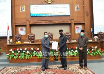 Wabup BBS Hadiri Rapat Kerja DPRD Muaro Jambi