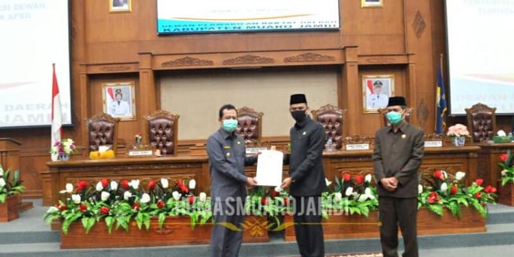 Wabup BBS Hadiri Rapat Kerja DPRD Muaro Jambi