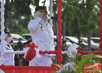 Bupati Masnah Jadi Irup HUT RI ke-75