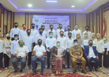 Bupati Masnah Hadiri Pelantikan Kepengurusan IMMJ Periode 2020-2022