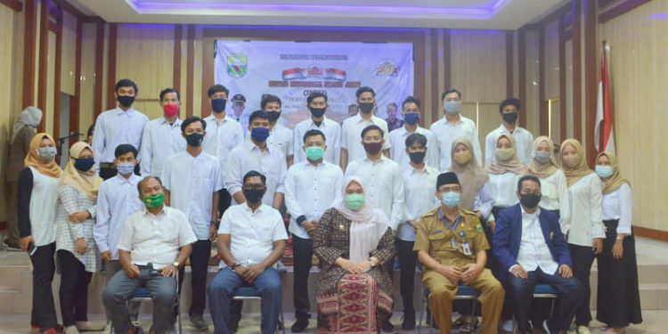 Bupati Masnah Hadiri Pelantikan Kepengurusan IMMJ Periode 2020-2022