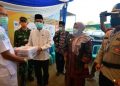 Masnah Busro Kunjungi Poskotis Idul Fitri 2020