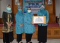 Ketua TP PKK Muaro Jambi Terima Bantuan Masker Dari Ketua TP PKK Provinsi Jambi