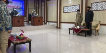 Ketua DPRD Muarojambi Hadiri Acara Penyerahan WTP Kepada Pemkab Muarojambi