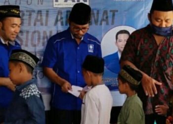 Hut RI Ke-75 Fraksi PAN DPRD Muarojambi Santuni Panti Asuhan Yayasan Insan Madani