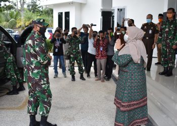 Bupati Muaro Jambi Sambut Kunjungan Danrem 042/Gapu Jambi
