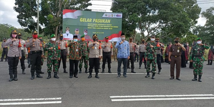 New Normal, Pemkab Muarojambi Apel Siaga Penerapan Protocol Covid-19