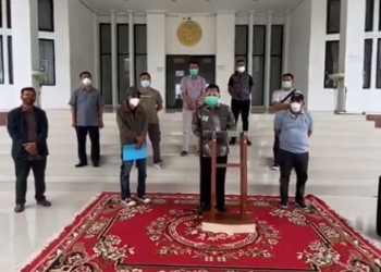 Wabup BBS Umumkan Bupati Masnah Terkonfirmasi Covid-19