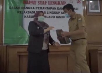Sekda Fadhil Arief Pamit, Pemkab Muaro Jambi Gelar Acara Perpisahan
