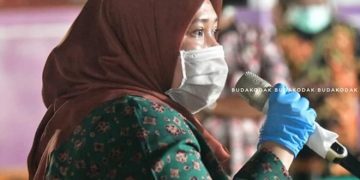 Bupati Masnah Busro Sambut Santri dari Ponpes Lirboyo