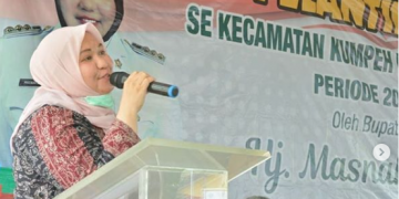 Bupati Masnah Lantik 71 Anggota BPD di Kecamatan Kumpeh