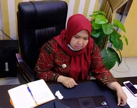 Bupati Masnah  Ikuti Rapat Pencegahan Korupsi Terintegrasi