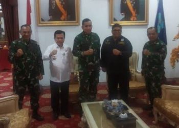 Bupati Al Haris Sambut Kunjungan Pangdam II/Sriwijaya