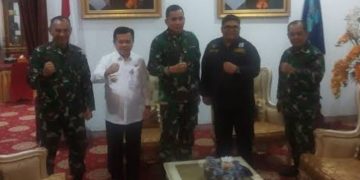 Bupati Al Haris Sambut Kunjungan Pangdam II/Sriwijaya
