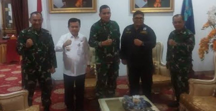 Bupati Al Haris Sambut Kunjungan Pangdam II/Sriwijaya