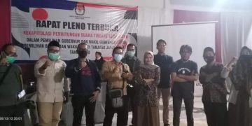 KPU Tanjabtim Monitoring Pelaksanaan Pleno Rekapitulasi se-Kecamatan