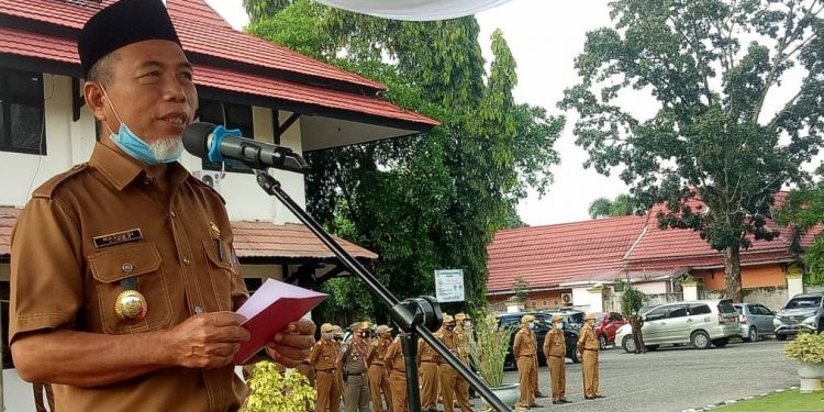 Wakil Bupati Merangin Minta Warga dan ASN Lebih Disiplin Patuhi Protokol Kesehatan Covid-19