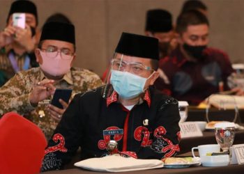 Bupati Merangin Ikuti Rakor Pilkada Serentak 2020
