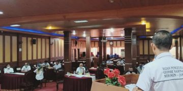 Mewakili Plt Bupati Merangin, Kepala Bappeda Pimpin  FGD Penetapan Dan Pengelolaan Warisan Geologi