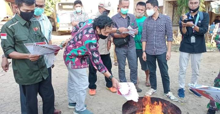 KPU Tanjabtim Musnahkan Sebanyak 5015 Surat Suara yang Rusak