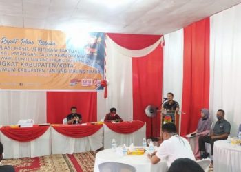 KPU Tanjabtim Prioritaskan Pendistribusian Logistik ke TPS Yang Sulit Terjangkau