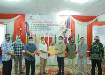 Gelar Rapat Pleno Terbuka, KPU Tanjabtim Tetapkan DPT Sebanyak 163.172 Jiwa