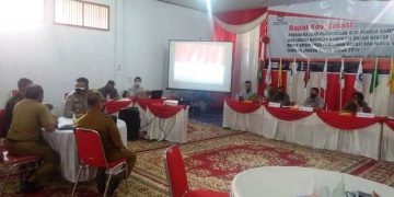 KPU Tanjabtim Gelar Rapat Koordinasi Zona Pemasangan Alat Peraga Kampanye