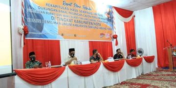 KPU Tanjabtim  Gelar Rapat Pleno Calon Perseorangan