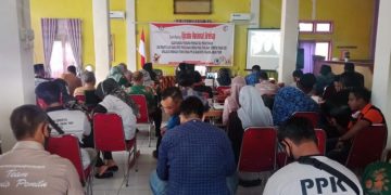 KPU Tanjabtim Gelar Zoom Meeting dan Bimtek Sirekap Pilkada 2020