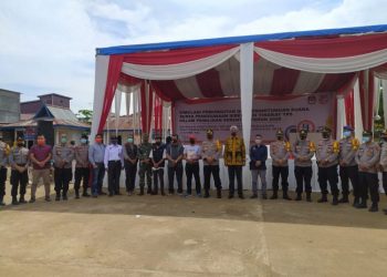 KPU Tanjabtim Gelar Simulasi Pemungutan dan Penghitungan Suara