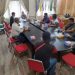 KPU Tanjabtim Gelar Rakor Bersama Awak Media Melalui Divisi Sosdiklih Parmas dan SDM