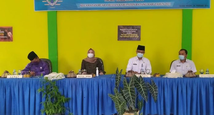 Bupati Batanghari Hadiri Musrenbang Tingkat Kecamatan Muara Bulian