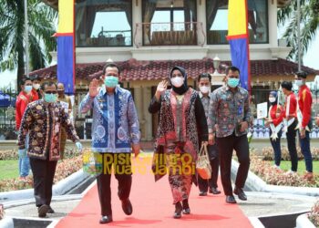 Wabub Bambang Bayu Suseno Beserta Istri Hadiri Acara Expo The Hidden Paradise in Jambi