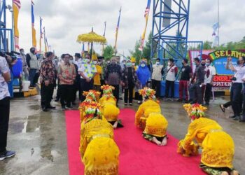 Bupati Safrial Resmikan Pelabuhan Ro-RO Kuala Tungkal