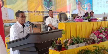 Sekda Bakhtiar Hadiri Musrenbang RKPD di Kecamatan Pemayung Batanghari