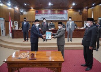 DPRD Tanjab Barat Gelar Rapat Dalam Rangka Serah Terima Jabatan