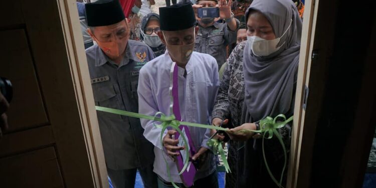 Bupati Muaro Jambi Resmikan Bantuan Bedah Rumah Badan Amil Zakat Nasional