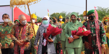 Bupati Dan Wabup Sambut Kedatangan Danrem 042/Gapu