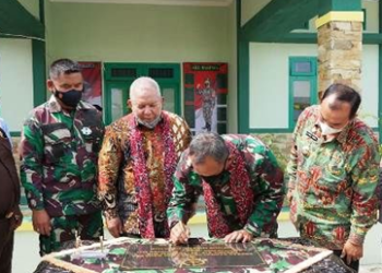Bupati Tanjab Barat Resmikan Koramil 419-03 Tungkal Ilir