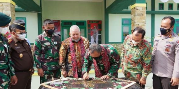 Bupati Tanjab Barat Resmikan Koramil 419-03 Tungkal Ilir